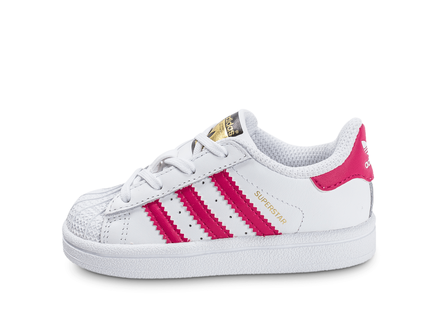 adidas superstar rose et blanche